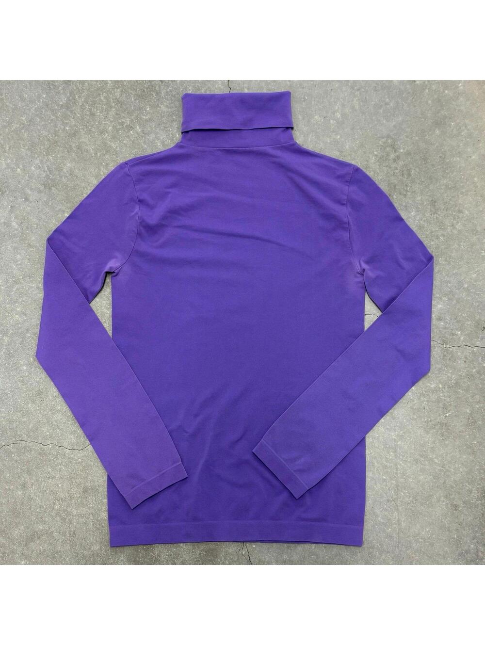 AGUA Made in Italy Turtle Neck Long Sleeve T Shirt